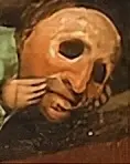 Kid wearing a mask